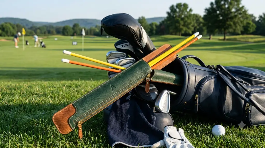 alignment stick cover golf