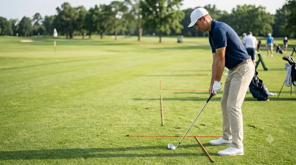 alignment sticks golf